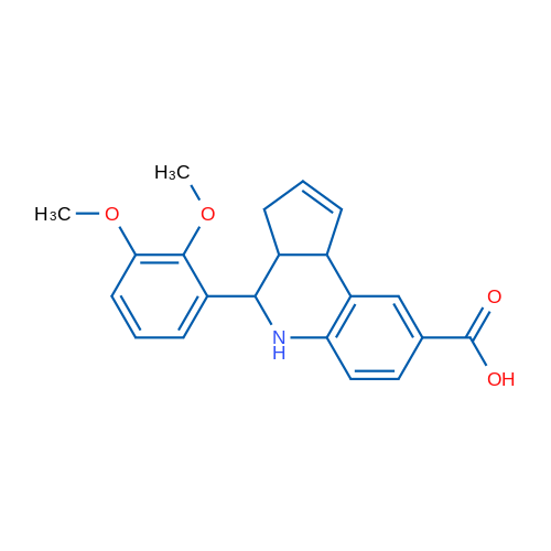 4-(2,3-Dimethoxyphenyl)-3a,4,5,9b-tetrahydro-3H-cyclopenta[c]quinoline-8-carboxylic acid 5g