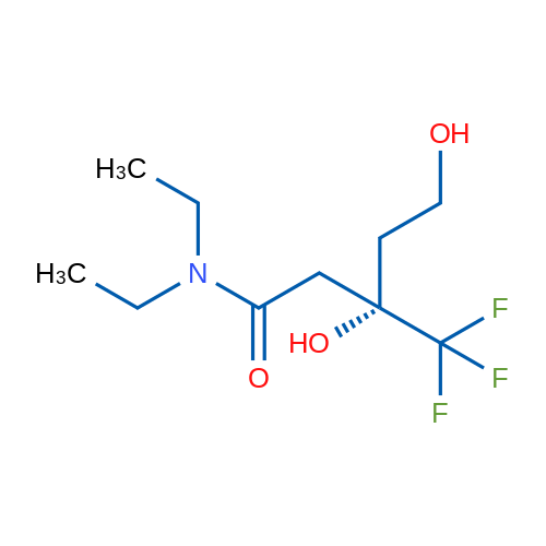 (3S)-N,N-Diethyl-3,5-dihydroxy-3-(trifluoromethyl)pentanamide 1g