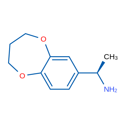 (1R)-1-(3,4-Dihydro-2H-1,5-benzodioxepin-7-yl)ethan-1-amine 1g