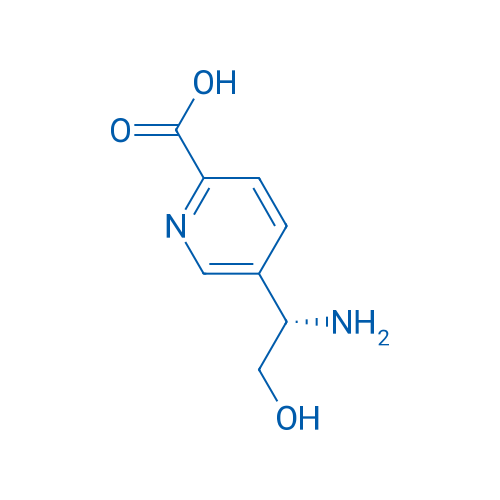 5-((1S)-1-amino-2-hydroxyethyl)pyridine-2-carboxylic acid 1g