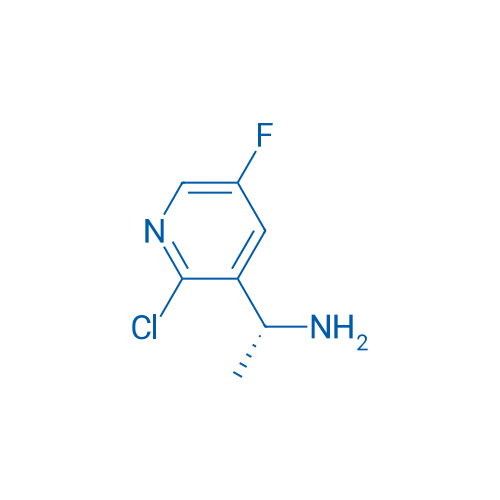 (R)-1-(2-chloro-5-fluoropyridin-3-yl)ethan-1-amine 250mg