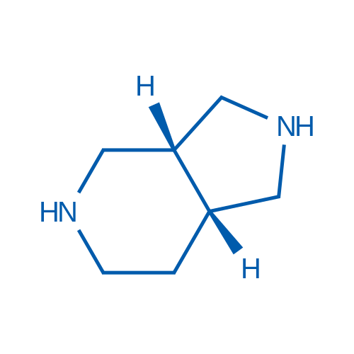 (3aR,7aR)-rel-Octahydro-1H-pyrrolo[3,4-c]pyridine 250mg