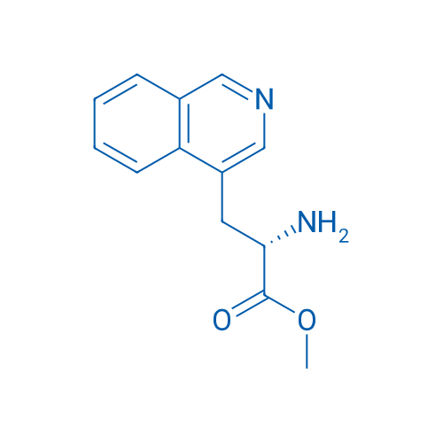 Methyl (S)-2-amino-3-(isoquinolin-4-yl)propanoate 250mg