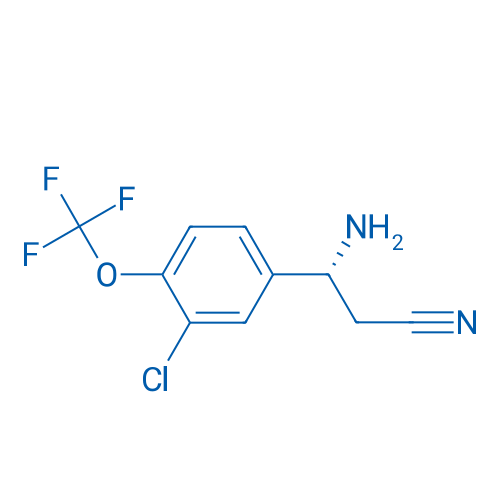 (3R)-3-AMINO-3-[3-CHLORO-4-(TRIFLUOROMETHOXY)PHENYL]PROPANENITRILE 250mg