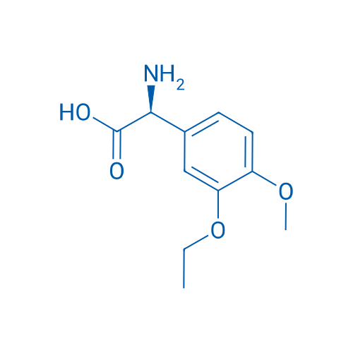 (S)-2-Amino-2-(3-ethoxy-4-methoxyphenyl)acetic acid 250mg