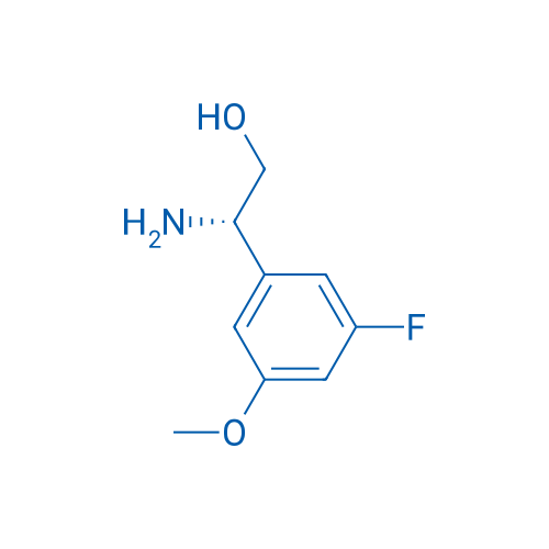 (S)-2-Amino-2-(3-fluoro-5-methoxyphenyl)ethanol 100mg