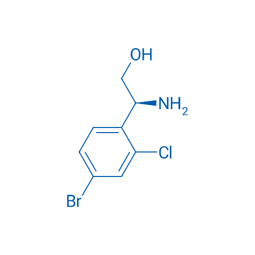 (S)-2-amino-2-(4-bromo-2-chlorophenyl)ethan-1-ol 100mg