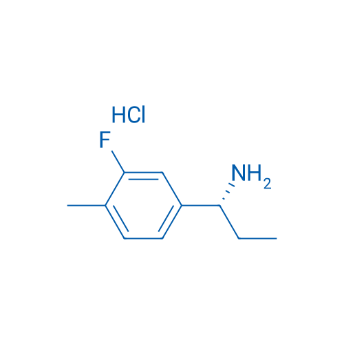 (1R)-1-(3-fluoro-4-methylphenyl)propylamine 250mg