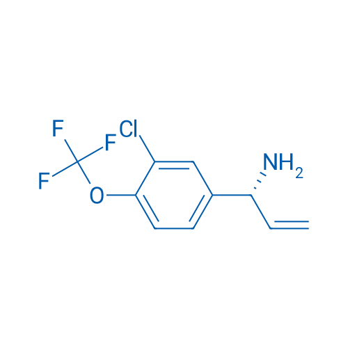 (1R)-1-[3-CHLORO-4-(TRIFLUOROMETHOXY)PHENYL]PROP-2-ENYLAMINE 250mg