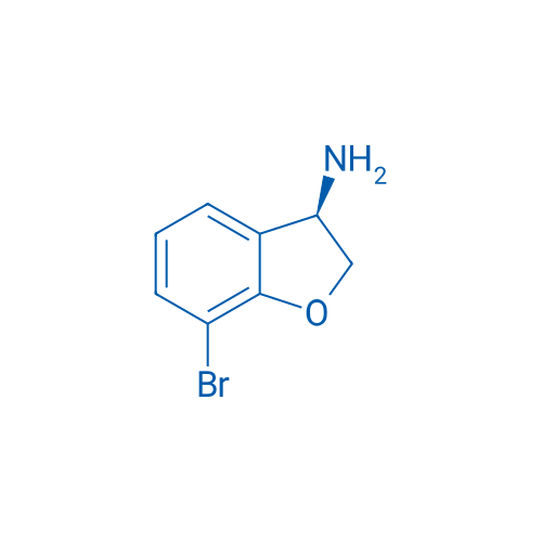 (R)-7-Bromo-2,3-dihydrobenzofuran-3-amine 250mg