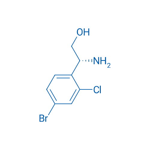 (R)-2-amino-2-(4-bromo-2-chlorophenyl)ethan-1-ol 250mg