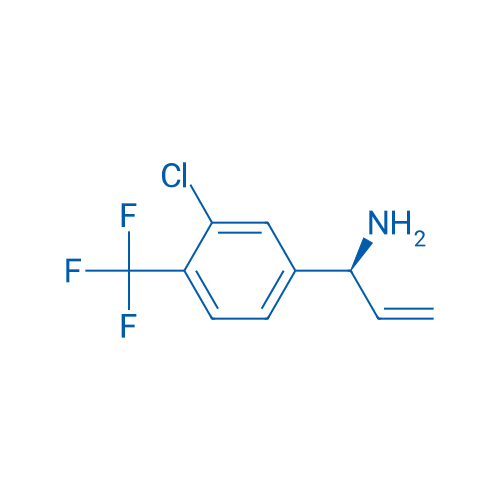 (1S)-1-[3-CHLORO-4-(TRIFLUOROMETHYL)PHENYL]PROP-2-ENYLAMINE 250mg