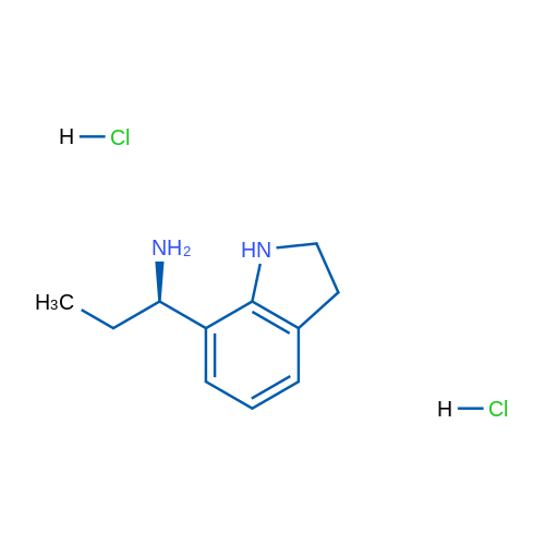 (R)-1-(Indolin-7-yl)propan-1-amine dihydrochloride 1g