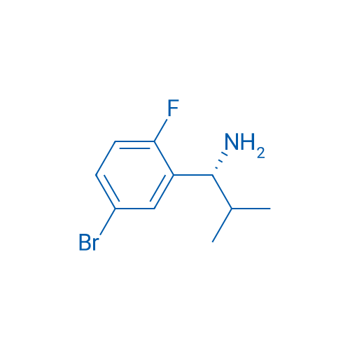 (R)-1-(5-BROMO-2-FLUOROPHENYL)-2-METHYLPROPAN-1-AMINE 1g