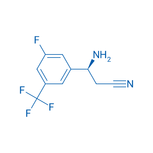 (3S)-3-AMINO-3-[5-FLUORO-3-(TRIFLUOROMETHYL)PHENYL]PROPANENITRILE 1g