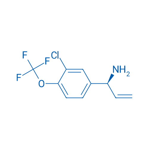 (1S)-1-[3-CHLORO-4-(TRIFLUOROMETHOXY)PHENYL]PROP-2-ENYLAMINE 250mg