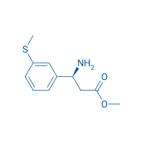 Methyl (3S)-3-amino-3-[3-(methylsulfanyl)phenyl]propanoate 1g