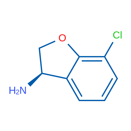 (R)-7-Chloro-2,3-dihydrobenzofuran-3-amine 1g