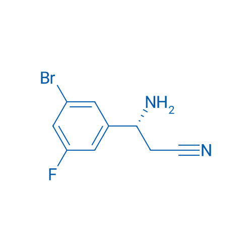 (3R)-3-AMINO-3-(3-BROMO-5-FLUOROPHENYL)PROPANENITRILE 1g