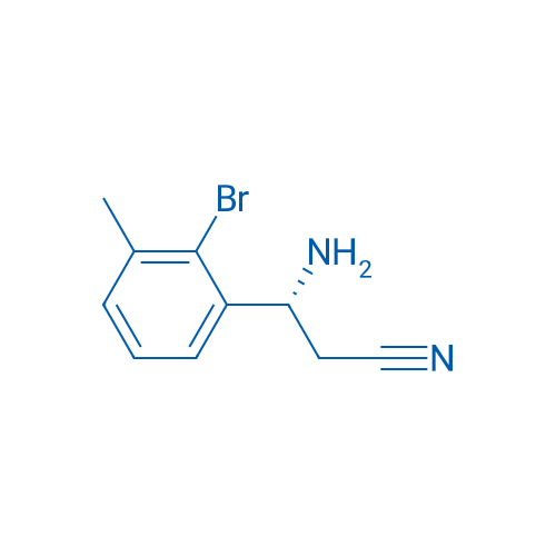 (3R)-3-AMINO-3-(2-BROMO-3-METHYLPHENYL)PROPANENITRILE 1g