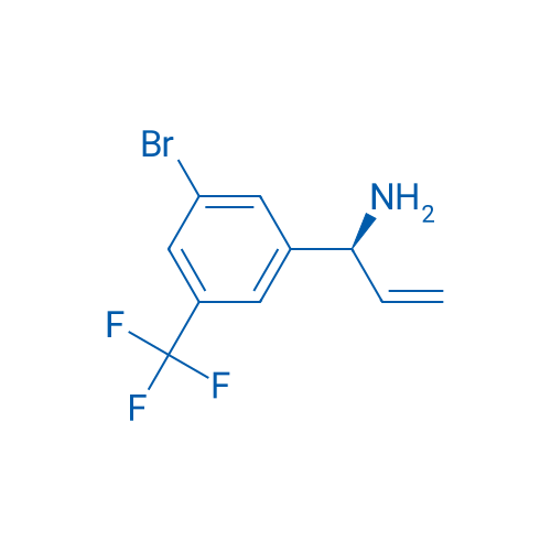 (1S)-1-[5-BROMO-3-(TRIFLUOROMETHYL)PHENYL]PROP-2-ENYLAMINE 250mg