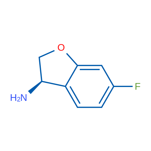 (R)-6-Fluoro-2,3-dihydrobenzofuran-3-amine 250mg
