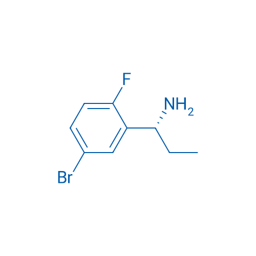 (R)-1-(5-BROMO-2-FLUOROPHENYL)PROPAN-1-AMINE 250mg
