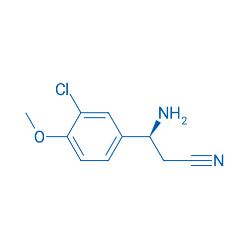 (3S)-3-AMINO-3-(3-CHLORO-4-METHOXYPHENYL)PROPANENITRILE 1g