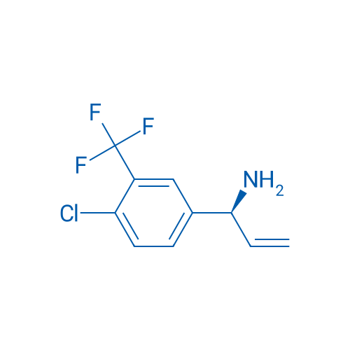 (1S)-1-[4-CHLORO-3-(TRIFLUOROMETHYL)PHENYL]PROP-2-ENYLAMINE 1g