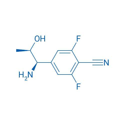 4-((1R,2R)-1-AMINO-2-HYDROXYPROPYL)-2,6-DIFLUOROBENZENECARBONITRILE 1g