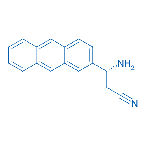 (3R)-3-amino-3-(2-anthryl)propanenitrile 250mg