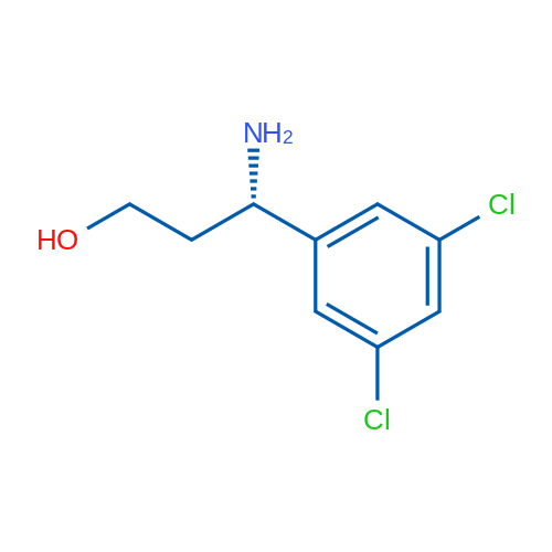 (3S)-3-amino-3-(3,5-dichlorophenyl)propan-1-ol 1g