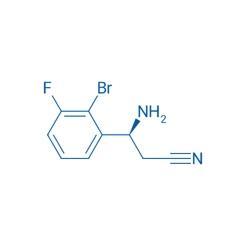 (3S)-3-AMINO-3-(2-BROMO-3-FLUOROPHENYL)PROPANENITRILE 1g