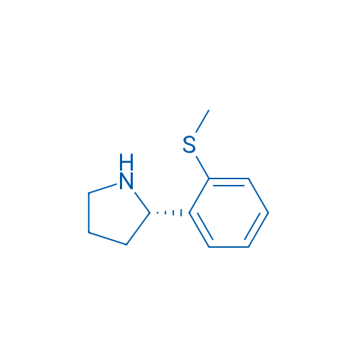 (S)-2-(2-(methylthio)phenyl)pyrrolidine 1g