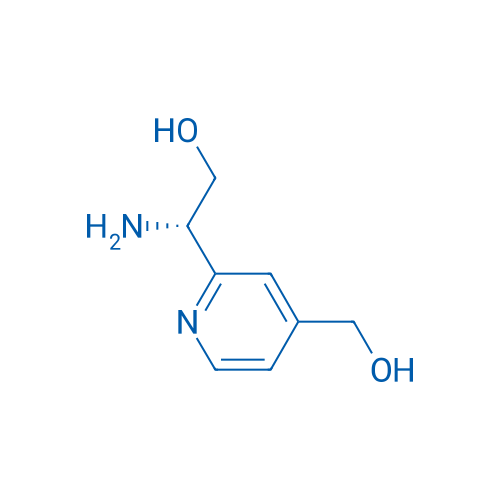 (2S)-2-amino-2-[4-(Hydroxymethyl)(2-pyridyl)]ethan-1-ol 250mg