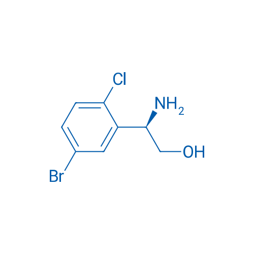 (R)-2-amino-2-(5-bromo-2-chlorophenyl)ethan-1-ol 250mg