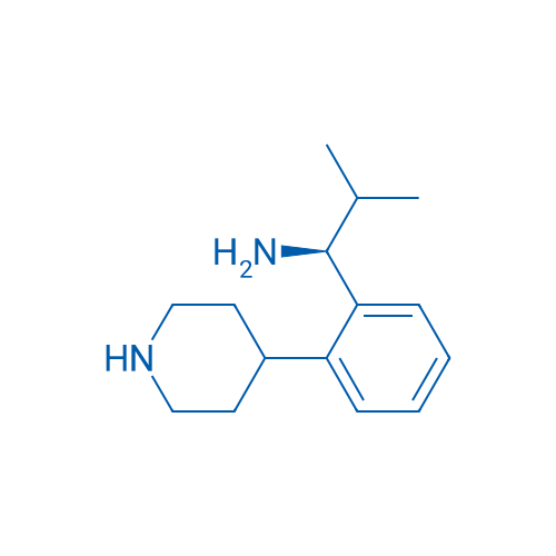 (S)-2-Methyl-1-(2-(piperidin-4-yl)phenyl)propan-1-amine 1g