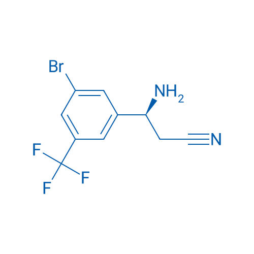 (3S)-3-AMINO-3-[5-BROMO-3-(TRIFLUOROMETHYL)PHENYL]PROPANENITRILE 1g