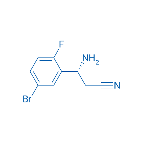 (3R)-3-AMINO-3-(5-BROMO-2-FLUOROPHENYL)PROPANENITRILE 1g