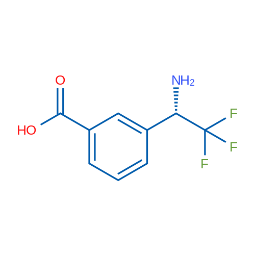 (S)-3-(1-Amino-2,2,2-trifluoroethyl)benzoic acid 100mg