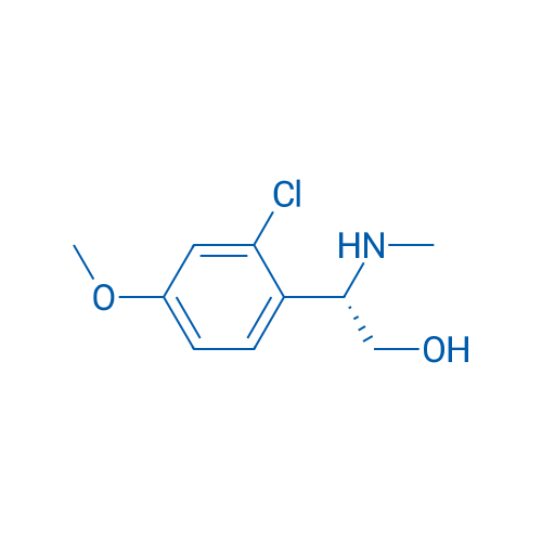 (S)-2-(2-chloro-4-methoxyphenyl)-2-(methylamino)ethan-1-ol 250mg