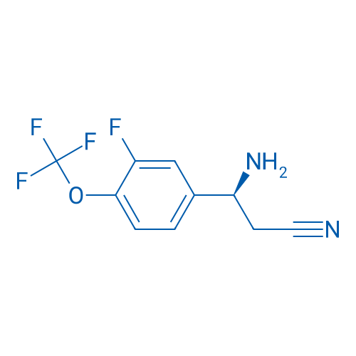 (3S)-3-AMINO-3-[3-FLUORO-4-(TRIFLUOROMETHOXY)PHENYL]PROPANENITRILE 1g