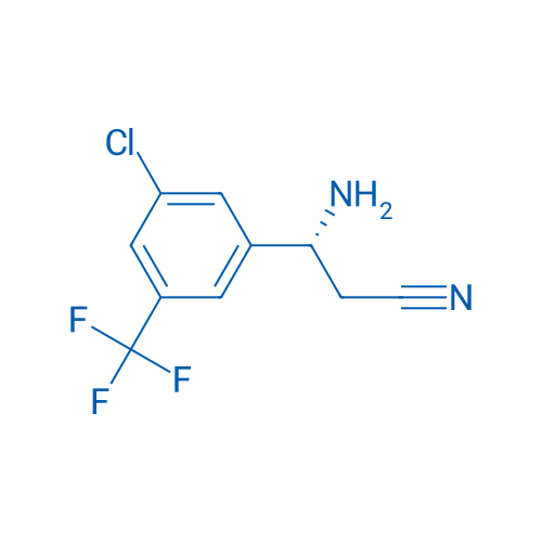 (3R)-3-AMINO-3-[5-CHLORO-3-(TRIFLUOROMETHYL)PHENYL]PROPANENITRILE 1g
