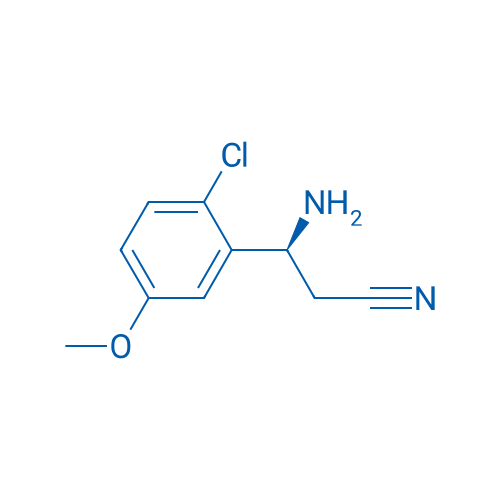 (3S)-3-AMINO-3-(2-CHLORO-5-METHOXYPHENYL)PROPANENITRILE 1g