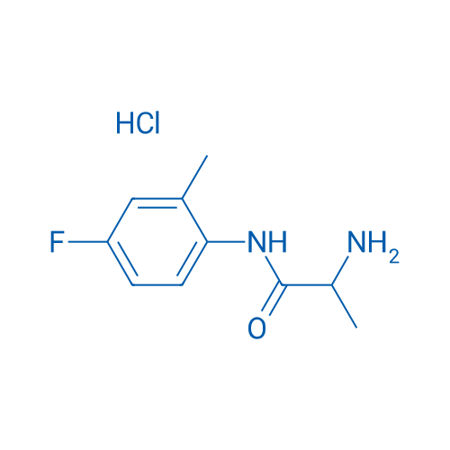 2-Amino-N-(4-fluoro-2-methylphenyl)propanamide hydrochloride 1g