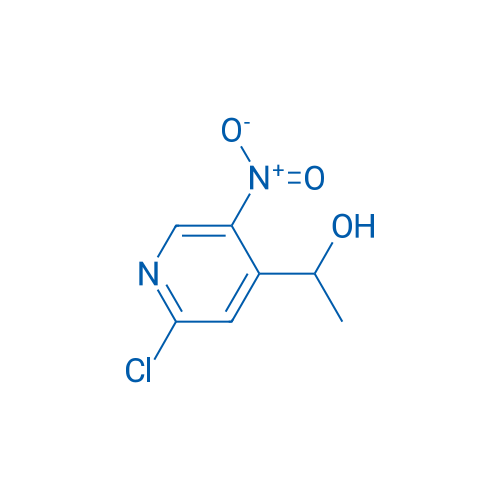 1-(2-Chloro-5-nitropyridin-4-yl)ethanol 250mg