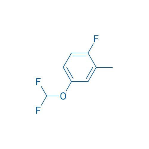 4-(Difluoromethoxy)-1-fluoro-2-methyl-benzene 1g