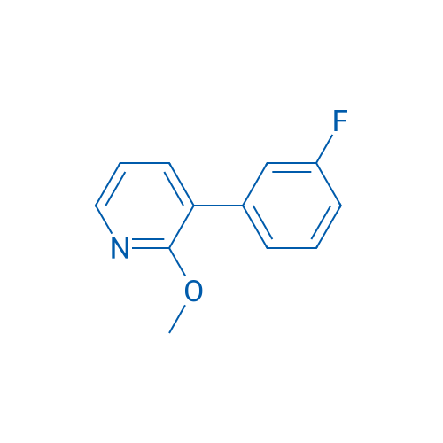 3-(3-Fluorophenyl)-2-methoxypyridine 1g