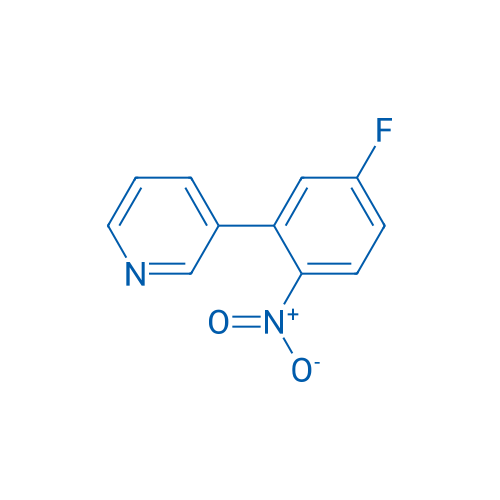 3-(5-Fluoro-2-nitrophenyl)pyridine 1g