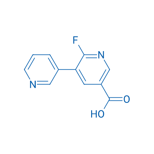 6-Fluoro-5-(pyridin-3-yl)nicotinic acid 100mg